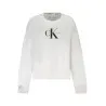 Sweat-shirt zippé Calvin Klein pour femme Blanc - CALVIN KLEIN