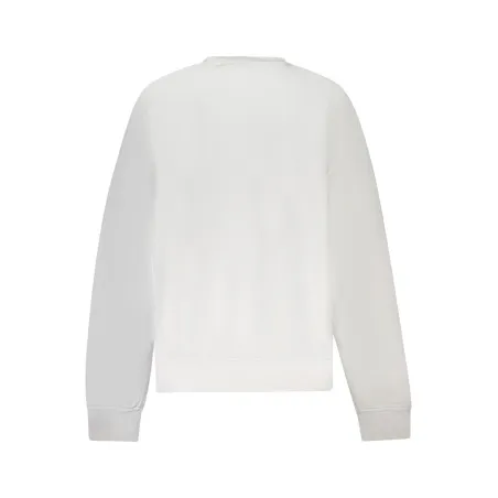 Sweat-shirt zippé Calvin Klein pour femme Blanc - CALVIN KLEIN