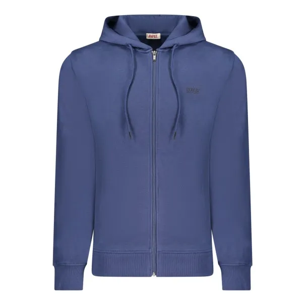 SWEAT-SHIRT ZIPPÉ BLEU POUR HOMME RIFLE - RIFLE