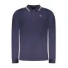 Polo homme à manches longues, Norvège 1963, bleu - NORWAY 1963