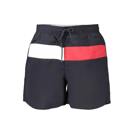 Maillot de bain homme Tommy Hilfiger à fond bleu - TOMMY HILFIGER