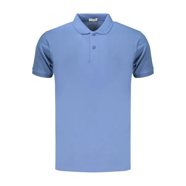 Polo à manches courtes pour homme Coveri Moving, bleu - COVERI MOVING