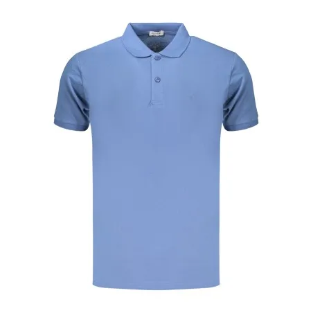 Polo à manches courtes pour homme Coveri Moving, bleu - COVERI MOVING