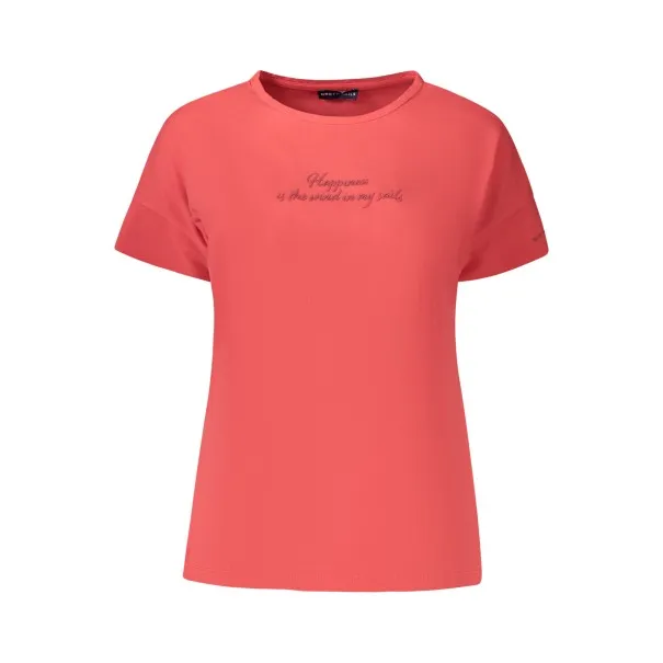 T-shirt à manches courtes pour femme North Sails, rouge - NORTH SAILS