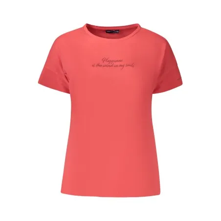 T-shirt à manches courtes pour femme North Sails, rouge - NORTH SAILS
