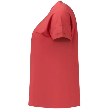 T-shirt à manches courtes pour femme North Sails, rouge - NORTH SAILS