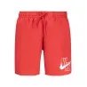 MAILLOT DE BAIN NIKE HOMME À FOND ROUGE - NIKE