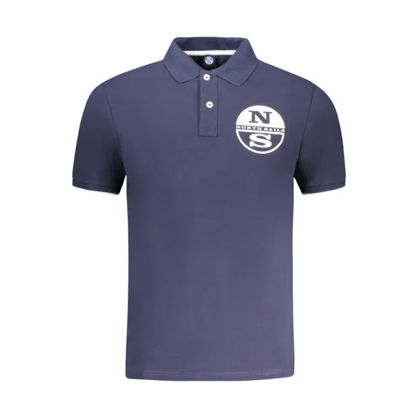 POLO À MANCHES COURTES POUR HOMMES NORTH SAILS BLEU - NORTH SAILS