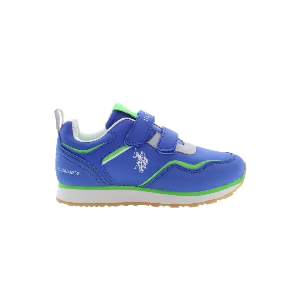 US POLO ASSN. CHAUSSURES DE SPORT BLEUES POUR ENFANTS - U.S. POLO ASSN