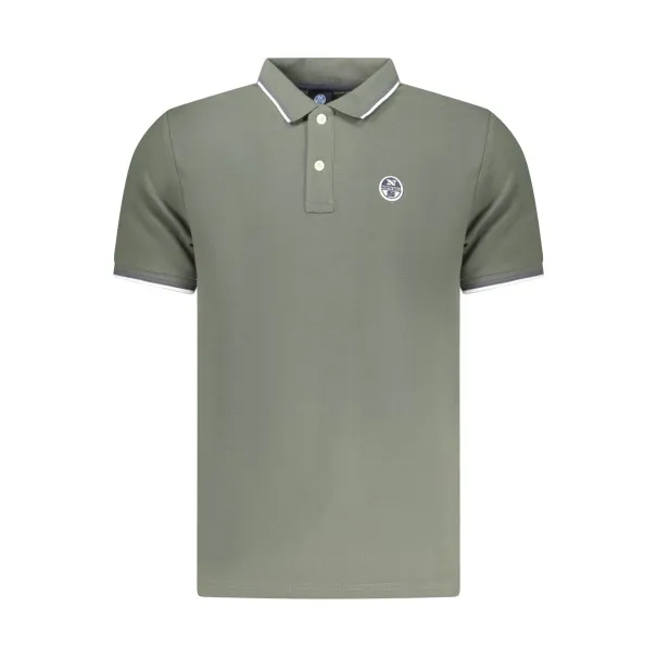 POLO À MANCHES COURTES POUR HOMME NORTH SAILS, VERT - NORTH SAILS