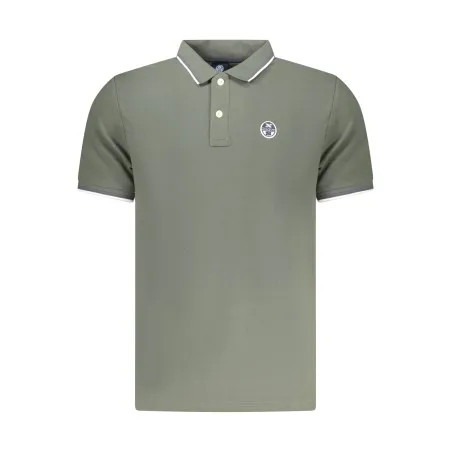 POLO À MANCHES COURTES POUR HOMME NORTH SAILS, VERT - NORTH SAILS