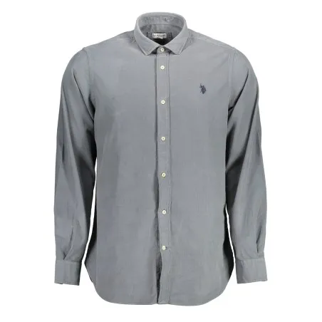 Chemise bleue à manches longues pour homme US POLO ASSN. - U.S. POLO ASSN