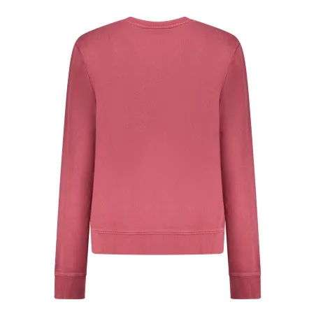 SWEAT-SHIRT ROUGE À FERMETURE ÉCLAIR GUESS JEANS POUR FEMME - GUESS JEANS