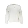 Sweat-shirt zippé homme Calvin Klein blanc - CALVIN KLEIN
