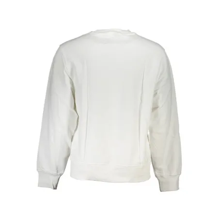 Sweat-shirt zippé homme Calvin Klein blanc - CALVIN KLEIN