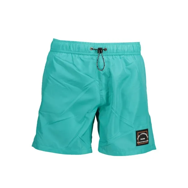 BAS DE MAILLOT DE BAIN KARL LAGERFELD BEACHWEAR HOMME VERT - KARL LAGERFELD BEACHWEAR