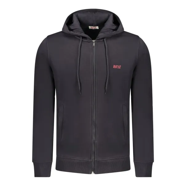 SWEAT-SHIRT ZIPPÉ BLEU POUR HOMME RIFLE - RIFLE