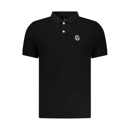 Polo à manches courtes pour homme North Sails, noir - NORTH SAILS