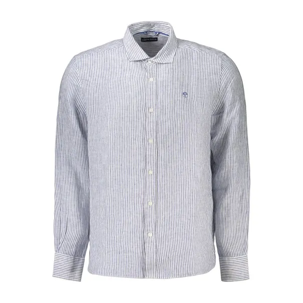 Chemise à manches longues pour homme North Sails, bleue - NORTH SAILS