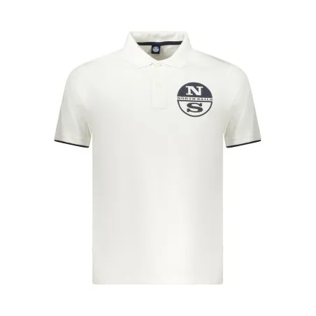 POLO À MANCHES COURTES POUR HOMMES NORTH SAILS BLANC - NORTH SAILS