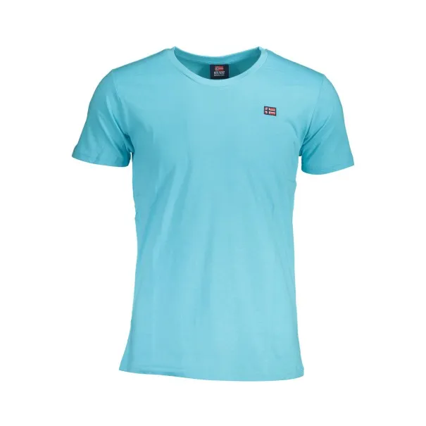 T-SHIRT MANCHES COURTES HOMME NORVÈGE 1963 BLEU - NORWAY 1963