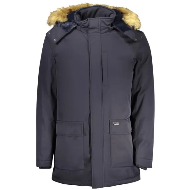 VESTE BLEUE GUESS JEANS POUR HOMME - GUESS JEANS