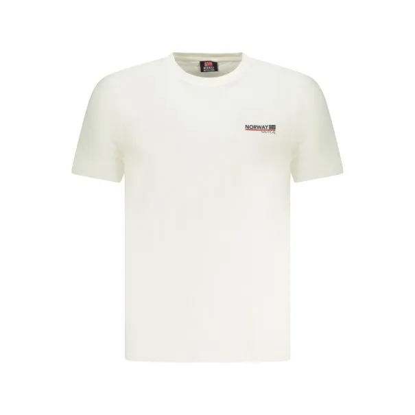 T-SHIRT MANCHES COURTES HOMME NORVÈGE 1963 BLANC - NORWAY 1963