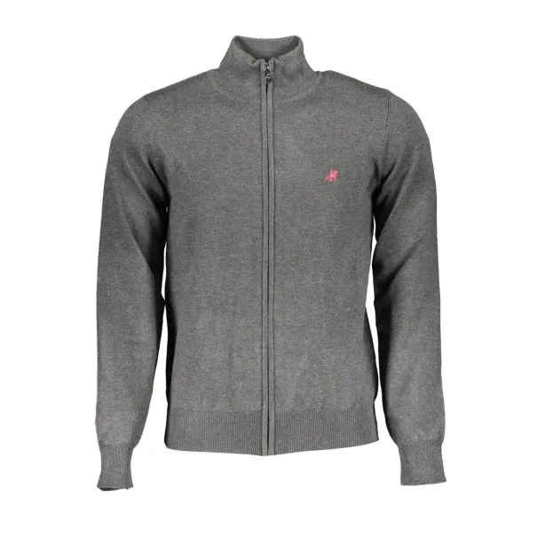 Grand cardigan gris pour homme - U.S. GRAND