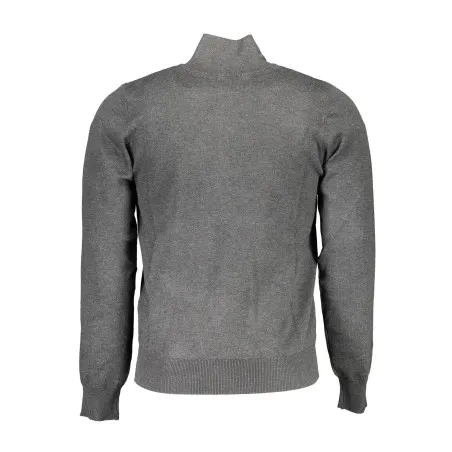 Grand cardigan gris pour homme - U.S. GRAND