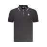POLO À MANCHES COURTES POUR HOMMES NORTH SAILS NOIR - NORTH SAILS