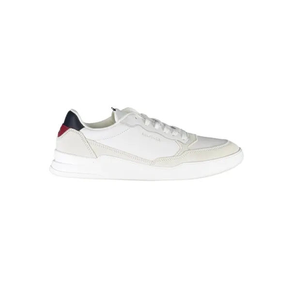 CHAUSSURES DE SPORT POUR HOMMES TOMMY HILFIGER BLANCHES - TOMMY HILFIGER