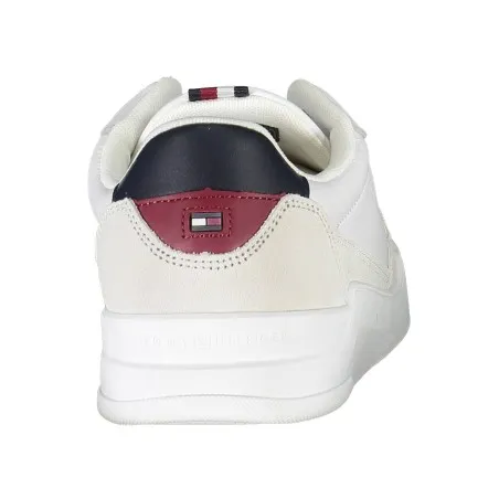 CHAUSSURES DE SPORT POUR HOMMES TOMMY HILFIGER BLANCHES - TOMMY HILFIGER
