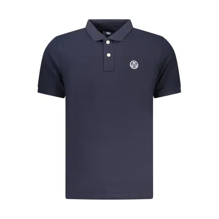 Polo à manches courtes pour homme North Sails, bleu - NORTH SAILS