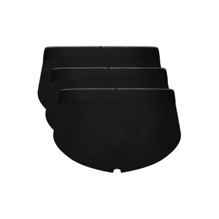 SLIPS NOIRS CALVIN KLEIN POUR HOMME - CALVIN KLEIN