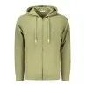 SWEAT-SHIRT FERMETURE ÉCLAIR COVERI MOVING POUR HOMME, VERT - COVERI MOVING