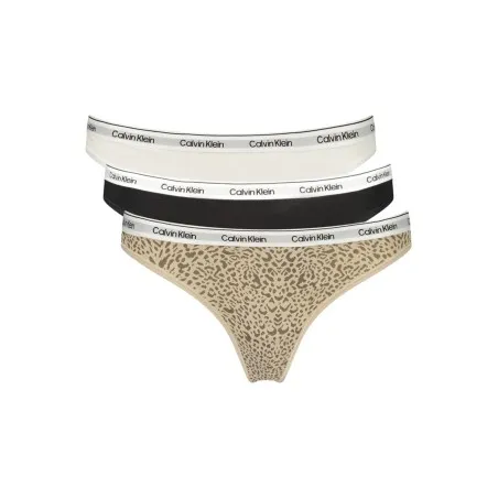 CULOTTES NOIRES CALVIN KLEIN POUR FEMME - CALVIN KLEIN