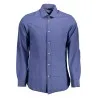 Chemise bleue à manches longues pour homme US POLO ASSN. - U.S. POLO ASSN