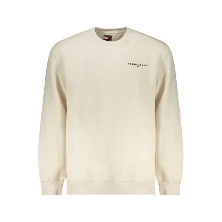 Sweat Tommy Hilfiger sans fermeture éclair pour homme Beige - TOMMY HILFIGER