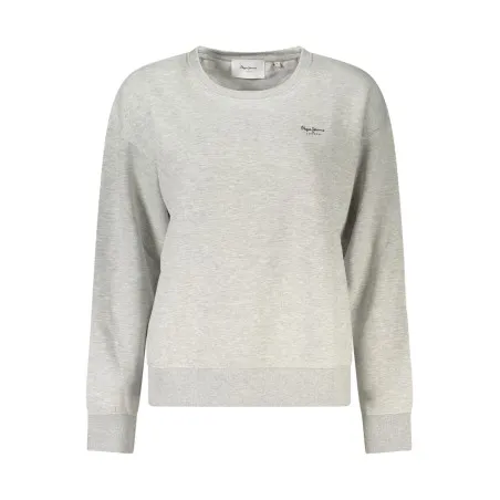 Sweat-shirt zippé gris pour femme PEPE JEANS - PEPE JEANS