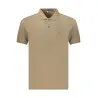 Polo à manches courtes pour homme Coveri Moving, marron - COVERI MOVING