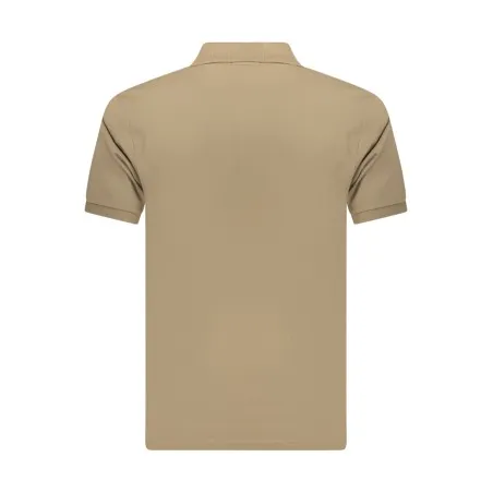 Polo à manches courtes pour homme Coveri Moving, marron - COVERI MOVING