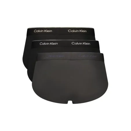 SLIPS NOIRS CALVIN KLEIN POUR HOMME - CALVIN KLEIN