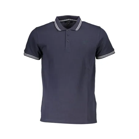CAVALLI CLASS POLO MANCHES COURTES HOMME BLEU - CAVALLI CLASS