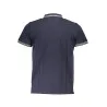 CAVALLI CLASS POLO MANCHES COURTES HOMME BLEU - CAVALLI CLASS