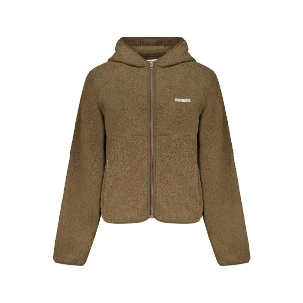 SWEAT-SHIRT FERMÉ MARRON POUR FEMME GUESS JEANS - GUESS JEANS