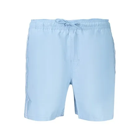 Maillot de bain homme Calvin Klein à fond bleu - CALVIN KLEIN
