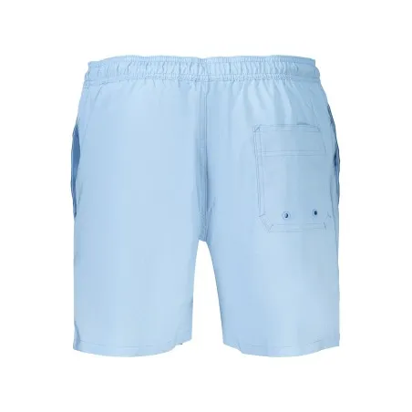 Maillot de bain homme Calvin Klein à fond bleu - CALVIN KLEIN