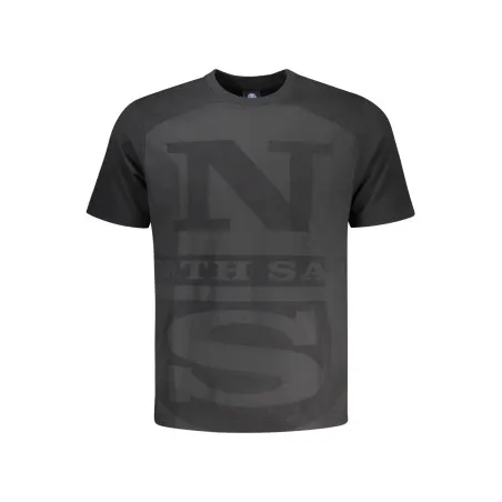 T-shirt à manches courtes pour homme North Sails, noir - NORTH SAILS