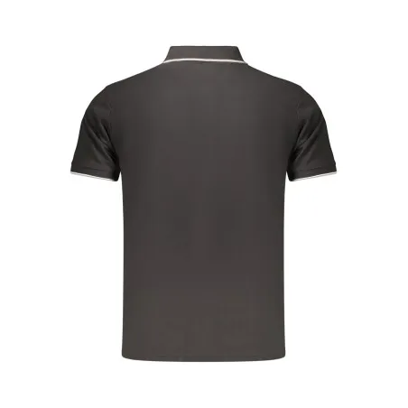 Polo noir à manches courtes pour homme Coveri Moving - COVERI MOVING