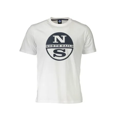 T-SHIRT MANCHES COURTES NORTH SAILS HOMME BLANC - NORTH SAILS